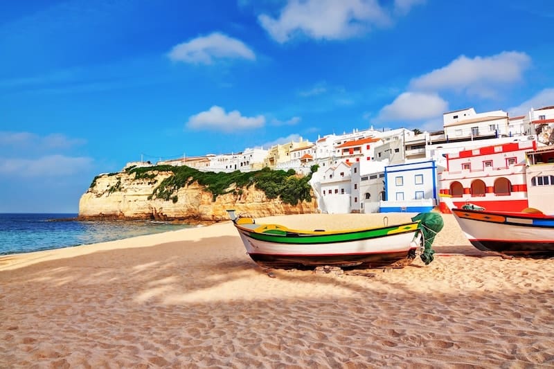 プライア・デ・カルヴォエイロです。 Algarve