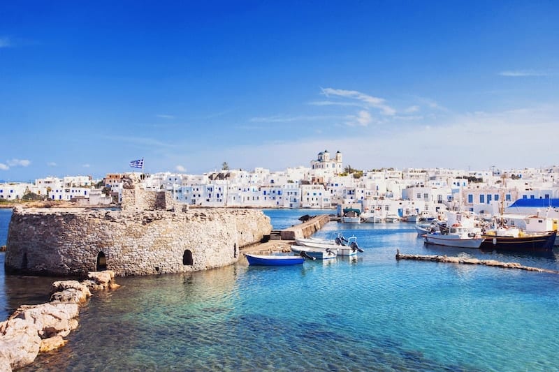 Attractive Noussa on Paros
