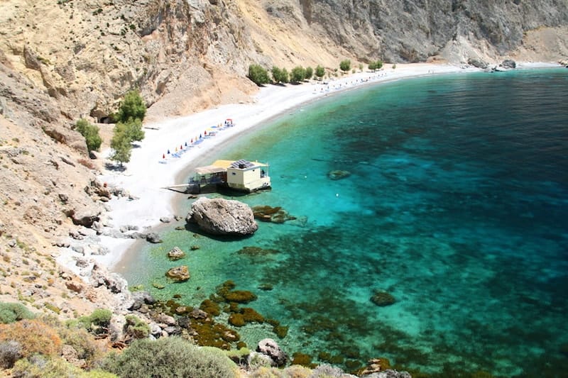 Sweetwater Beach on Crete