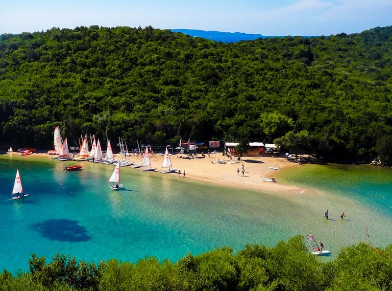 Bella Vraka beach in Syvota.