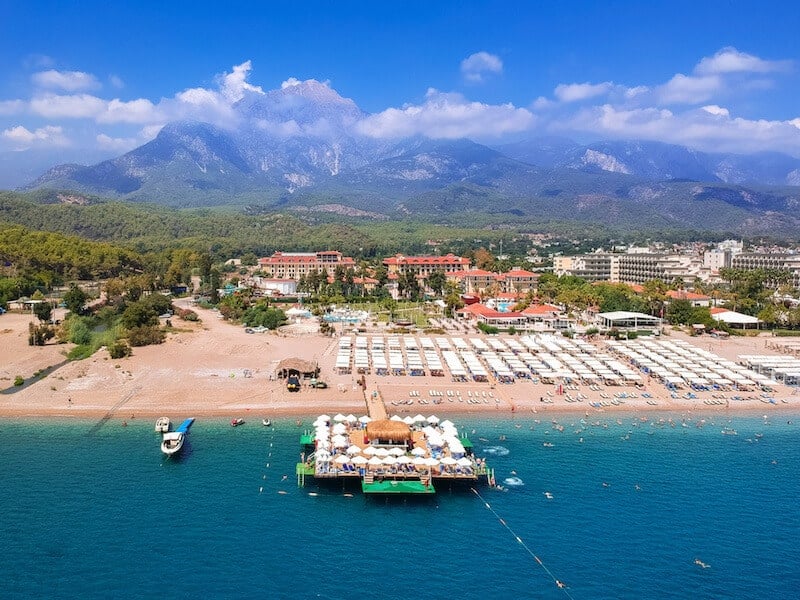 tourist boats in Antalya