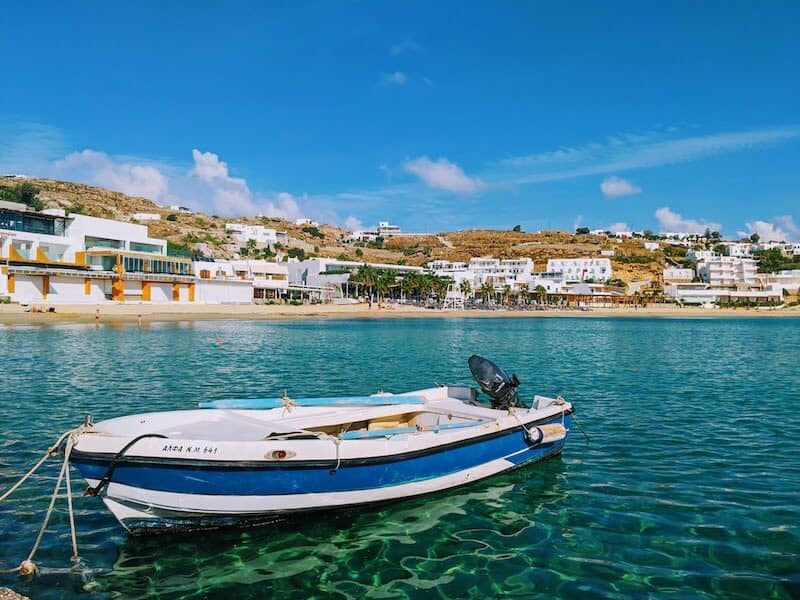 travelling around greece islands