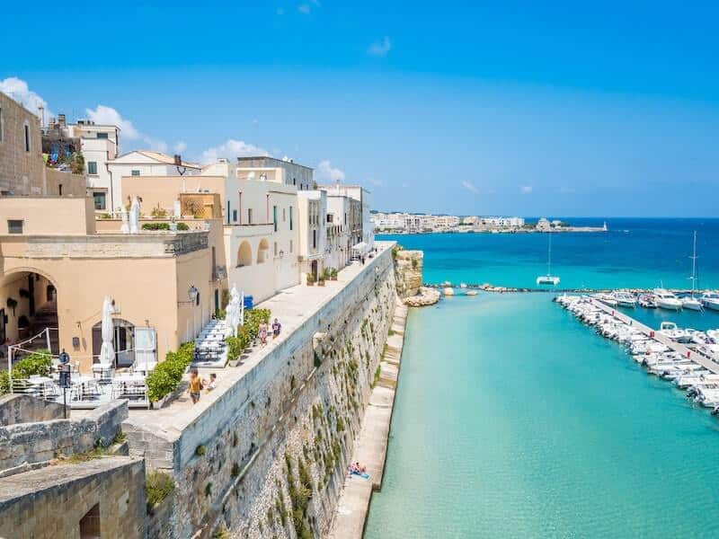 Otranto waterfront.