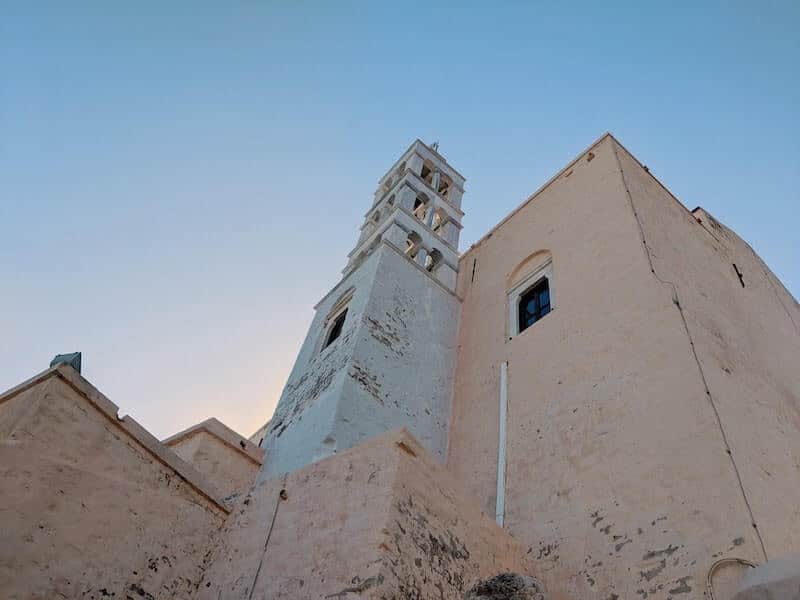Venetian belltower, Ano Syros.