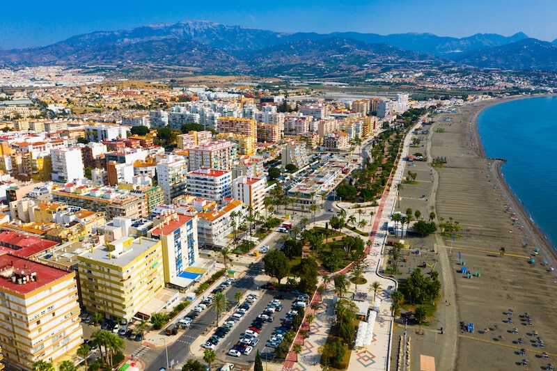 Torre de Mar from above.