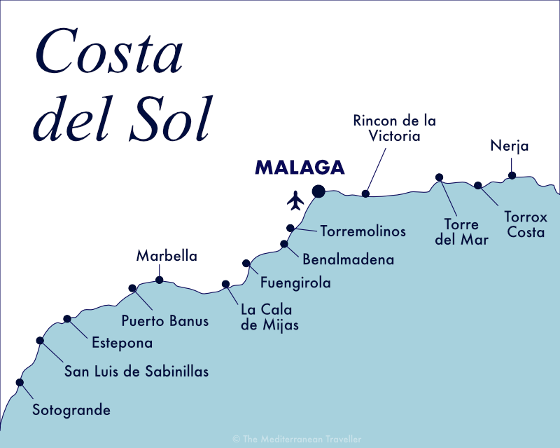 Costa Del Sol Spain Map – Get Latest Map Update