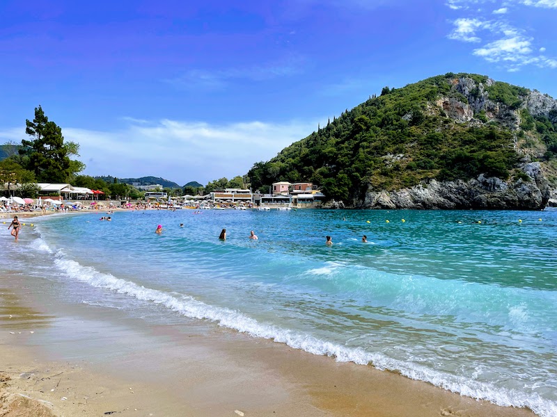 Agios Spyridon beach, Paleokastritsa.
