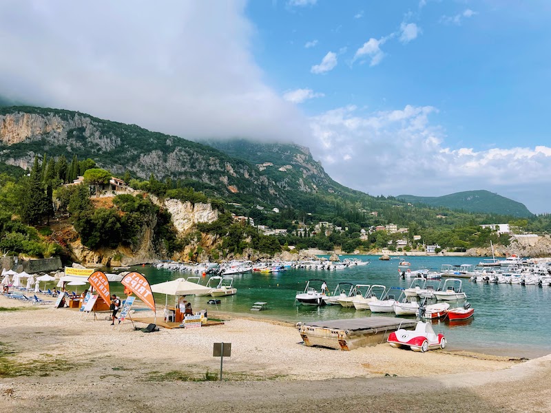 Alipa beach, Paleokastritsa.