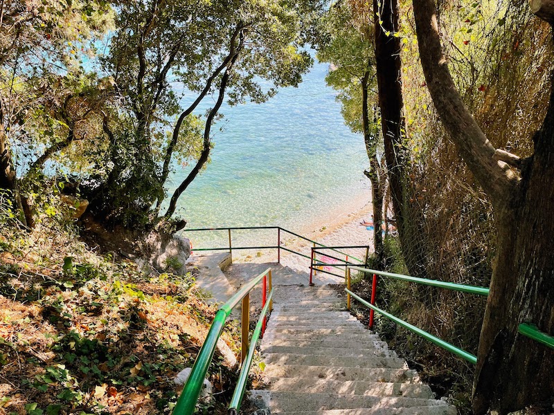 Verderosa beach, Paleokastritsa.
