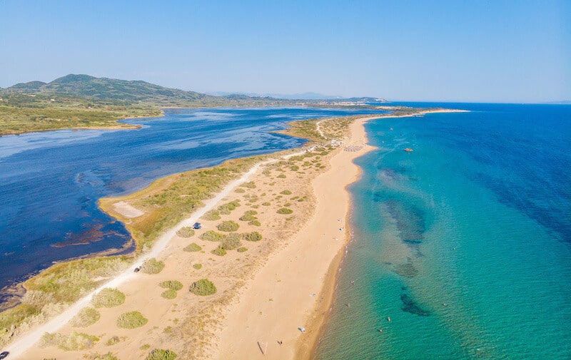 Halikounas beach.
