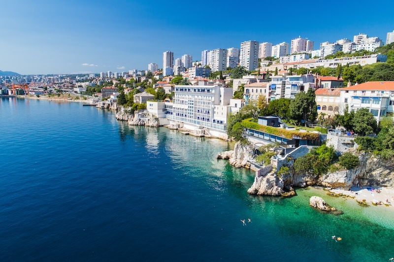 Rikeja from the sea.