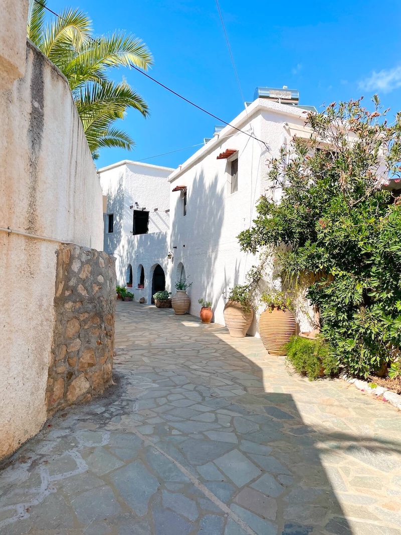 The scene lane to Chalkiada.